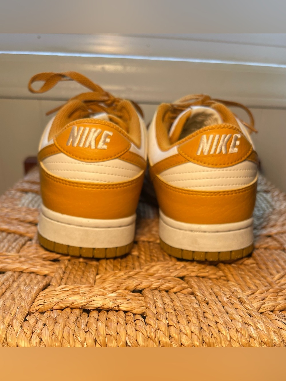 Yellow Nike Dunks Low Size 9 - Picture 7 of 7